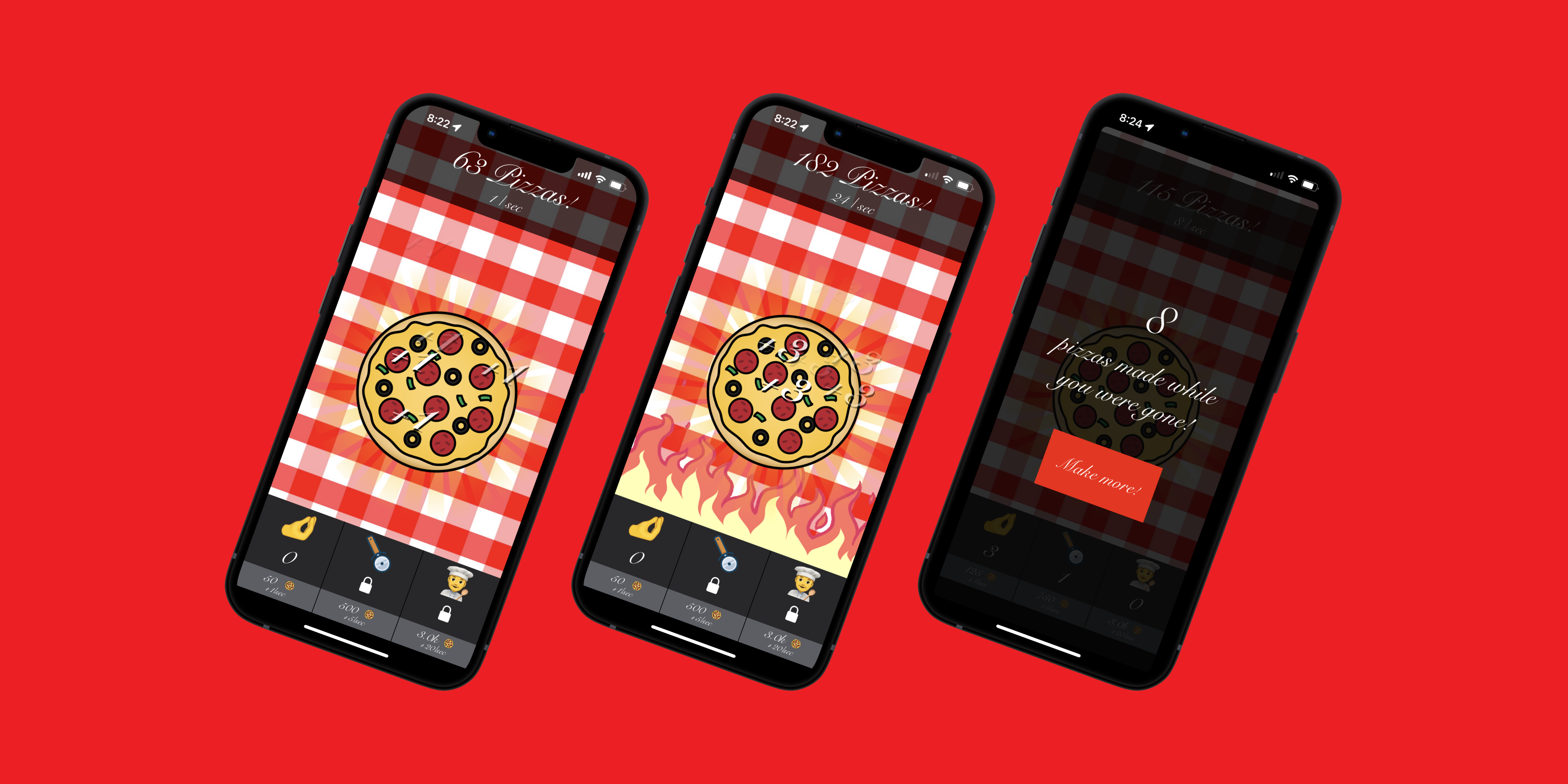 Pizza Clickers