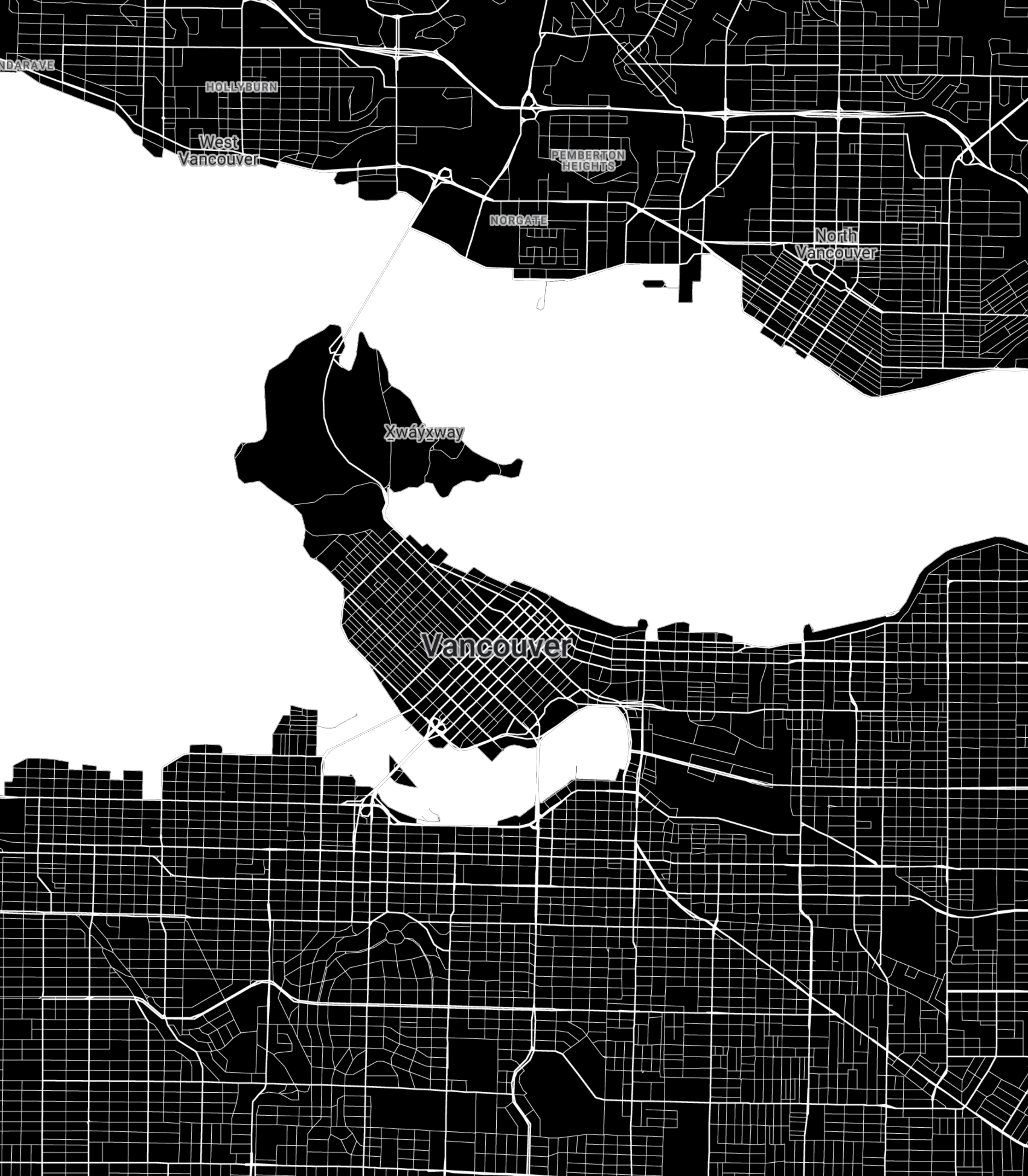 Vancouver Map